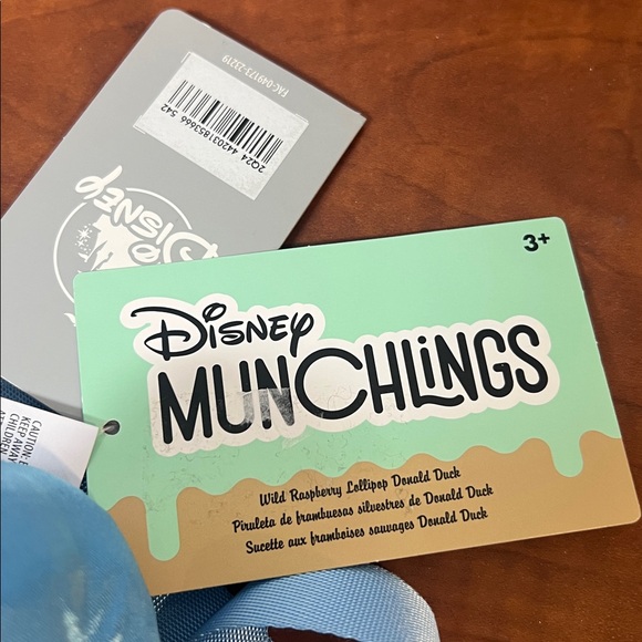 Disney Munchlings Raspberry Lollipop Plush Small Backpack - Picture 2 of 5